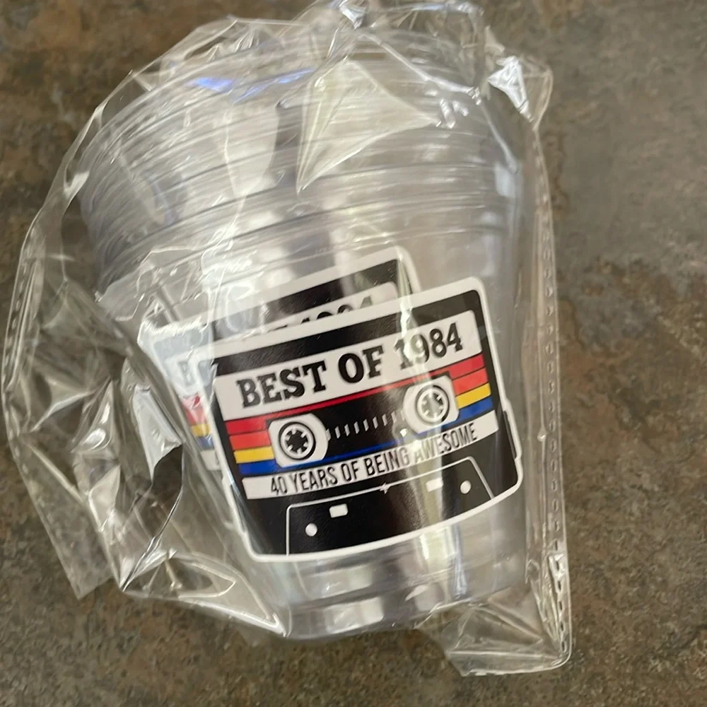 Disposable cups for Party Supplies